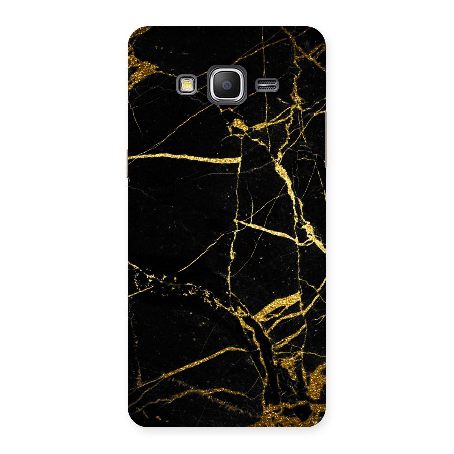 Black And Gold Design Back Case for Galaxy Grand Prime