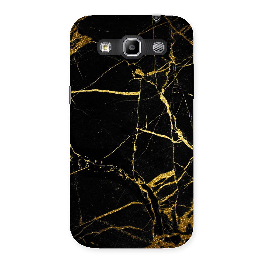 Black And Gold Design Back Case for Galaxy Grand Quattro