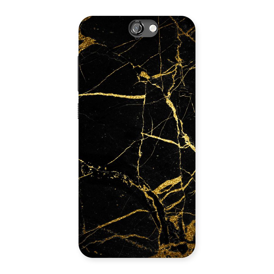 Black And Gold Design Back Case for HTC One A9