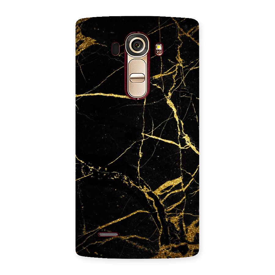 Black And Gold Design Back Case for LG G4