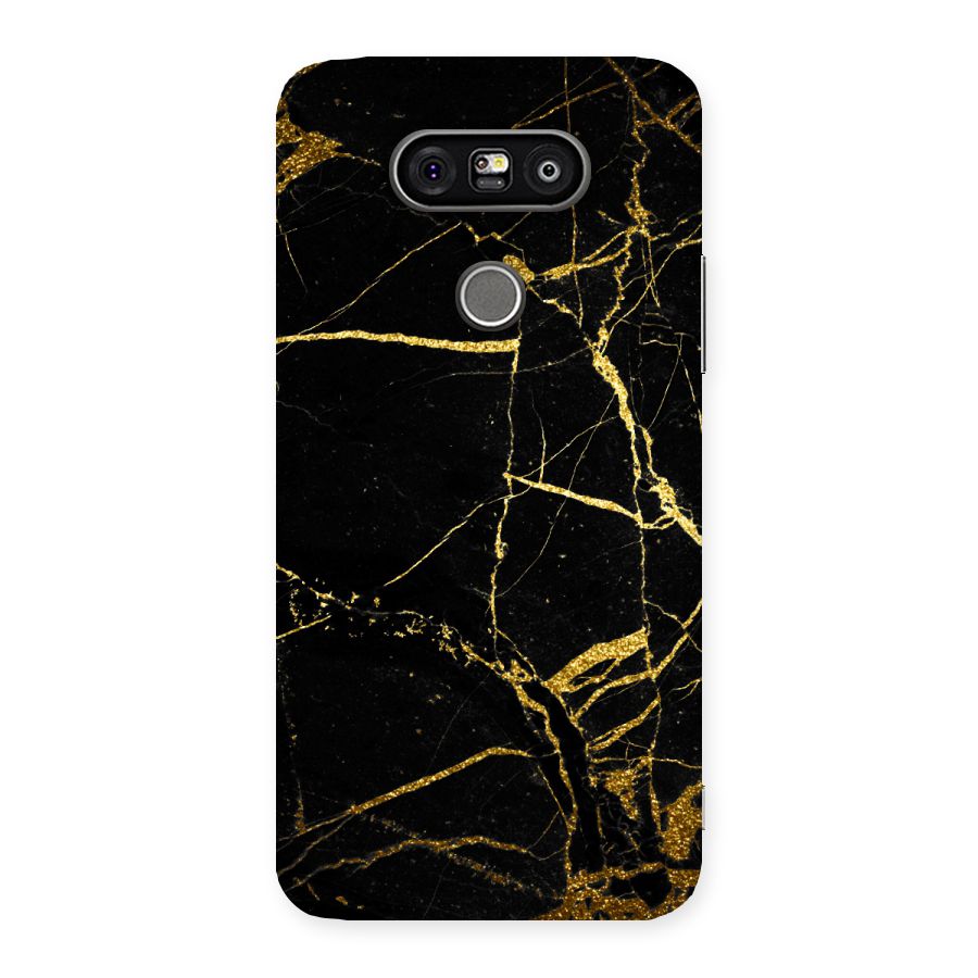Black And Gold Design Back Case for LG G5