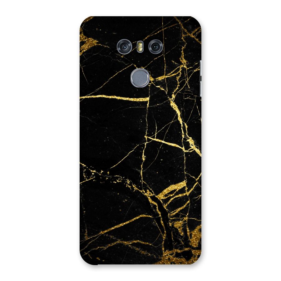 Black And Gold Design Back Case for LG G6