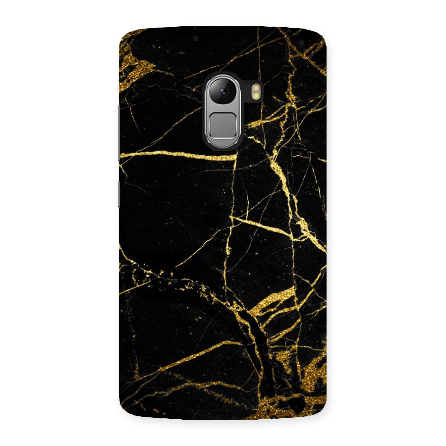 Black And Gold Design Back Case for Lenovo K4 Note