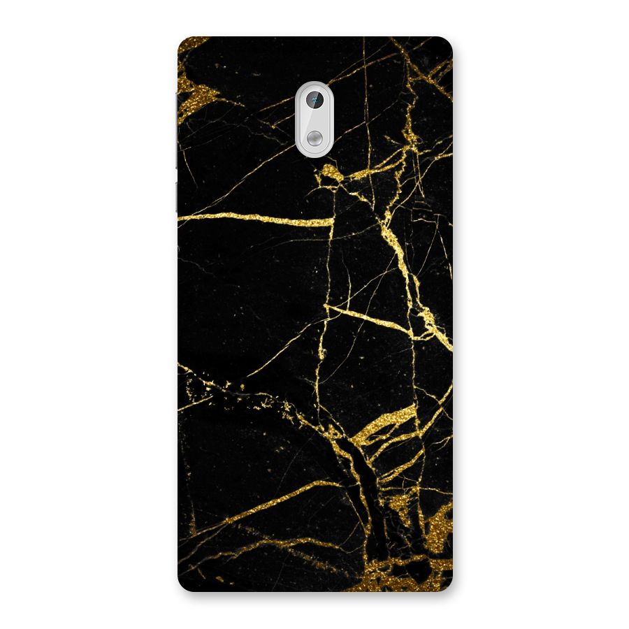Black And Gold Design Back Case for Nokia 3