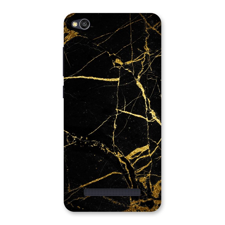 Black And Gold Design Back Case for Redmi 4A