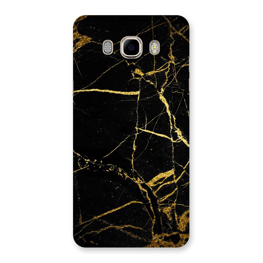 Black And Gold Design Back Case for Samsung Galaxy J7 2016