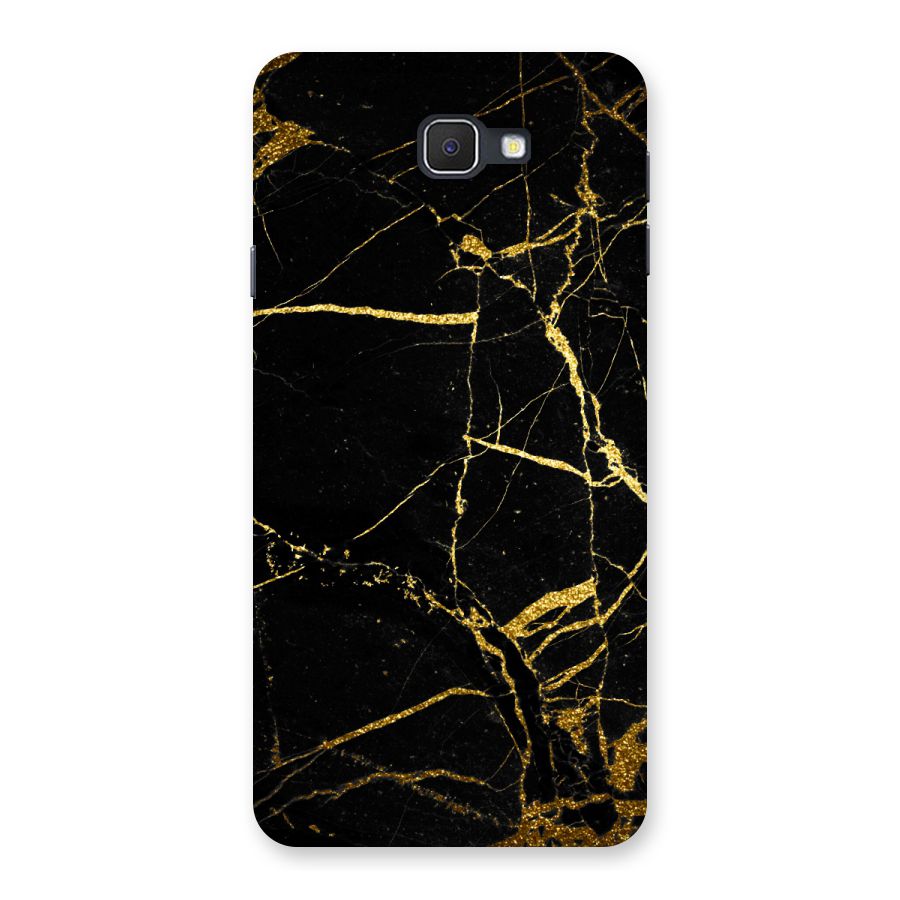 Black And Gold Design Back Case for Samsung Galaxy J7 Prime
