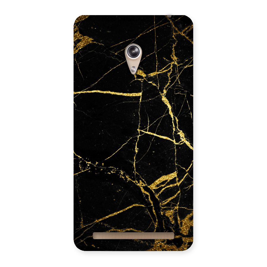 Black And Gold Design Back Case for Zenfone 6