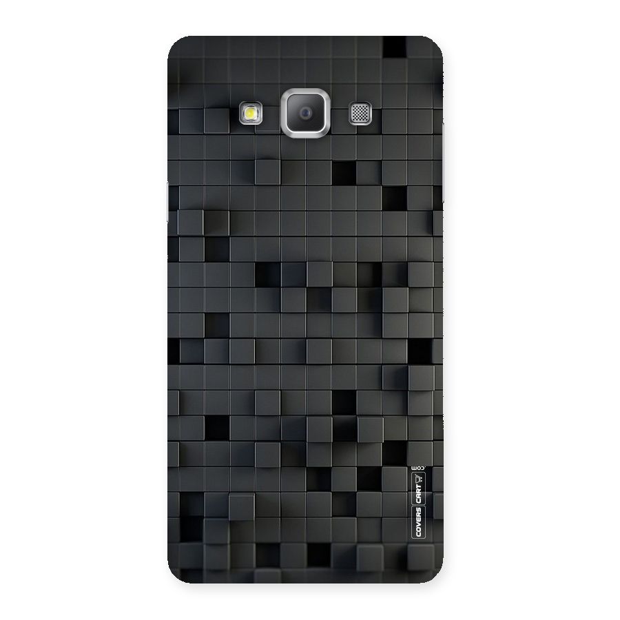 Black Bricks Back Case for Galaxy A7