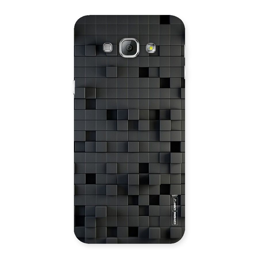 Black Bricks Back Case for Galaxy A8