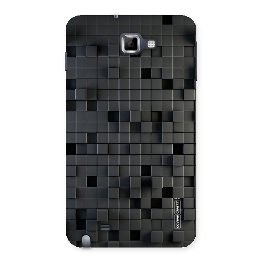 Black Bricks Back Case for Galaxy Note