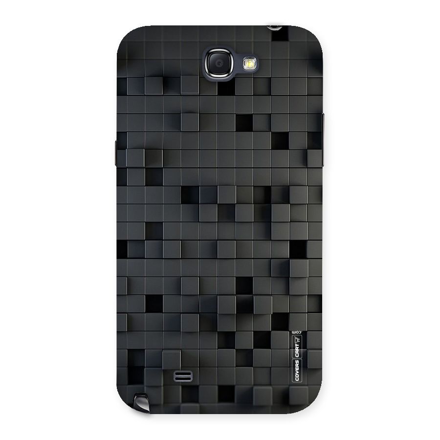 Black Bricks Back Case for Galaxy Note 2