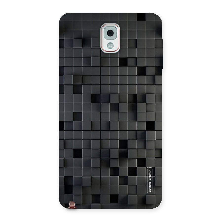 Black Bricks Back Case for Galaxy Note 3
