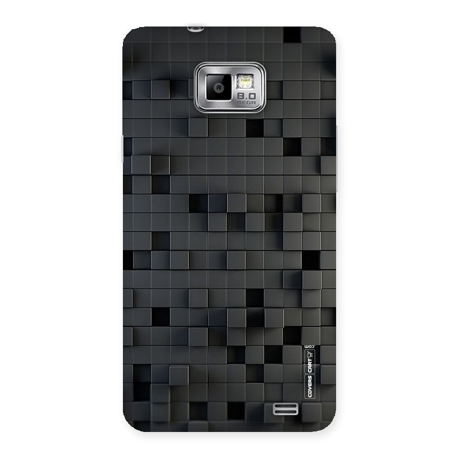 Black Bricks Back Case for Galaxy S2
