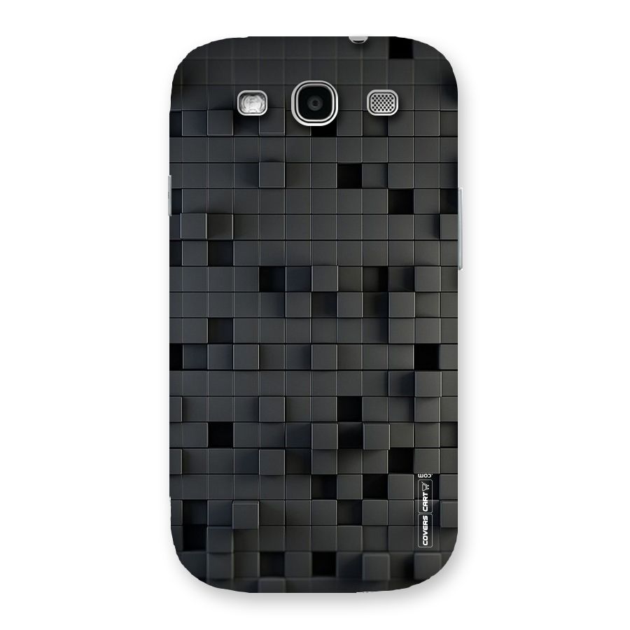 Black Bricks Back Case for Galaxy S3