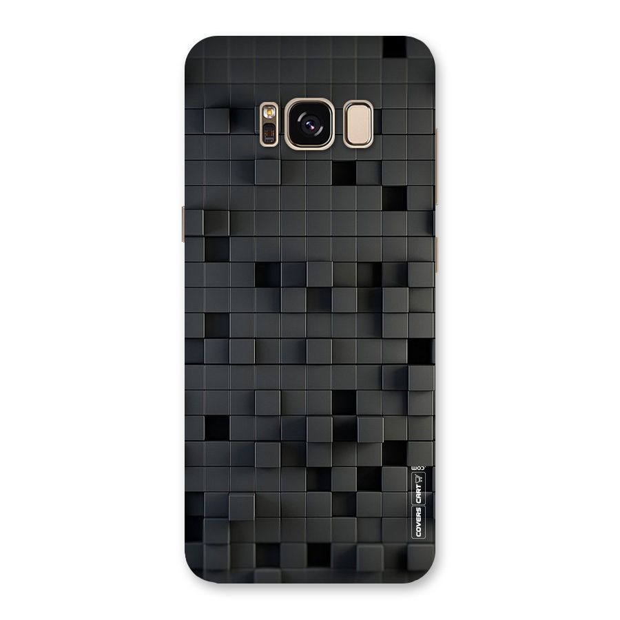 Black Bricks Back Case for Galaxy S8