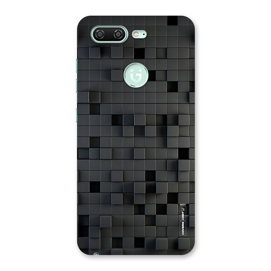 Black Bricks Back Case for Gionee S10