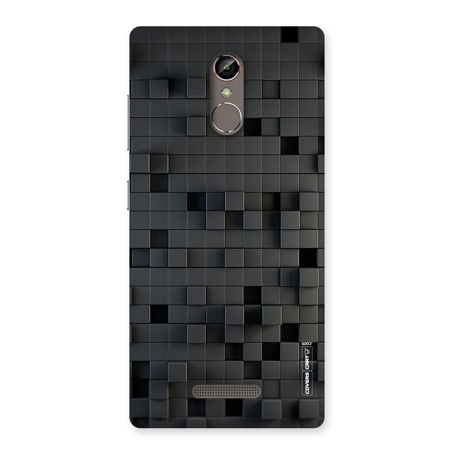 Black Bricks Back Case for Gionee S6s