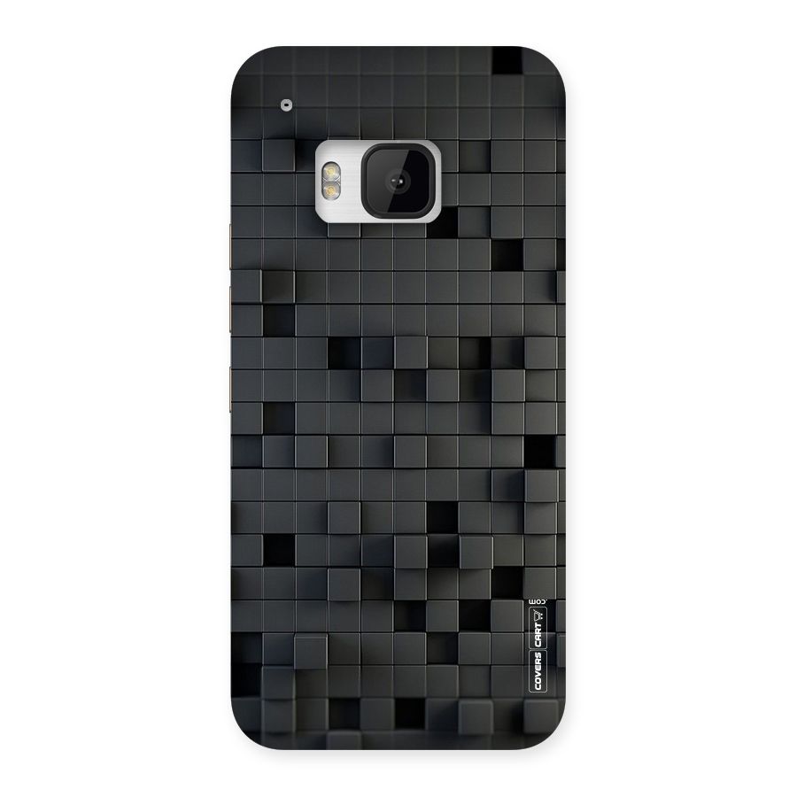 Black Bricks Back Case for HTC One M9