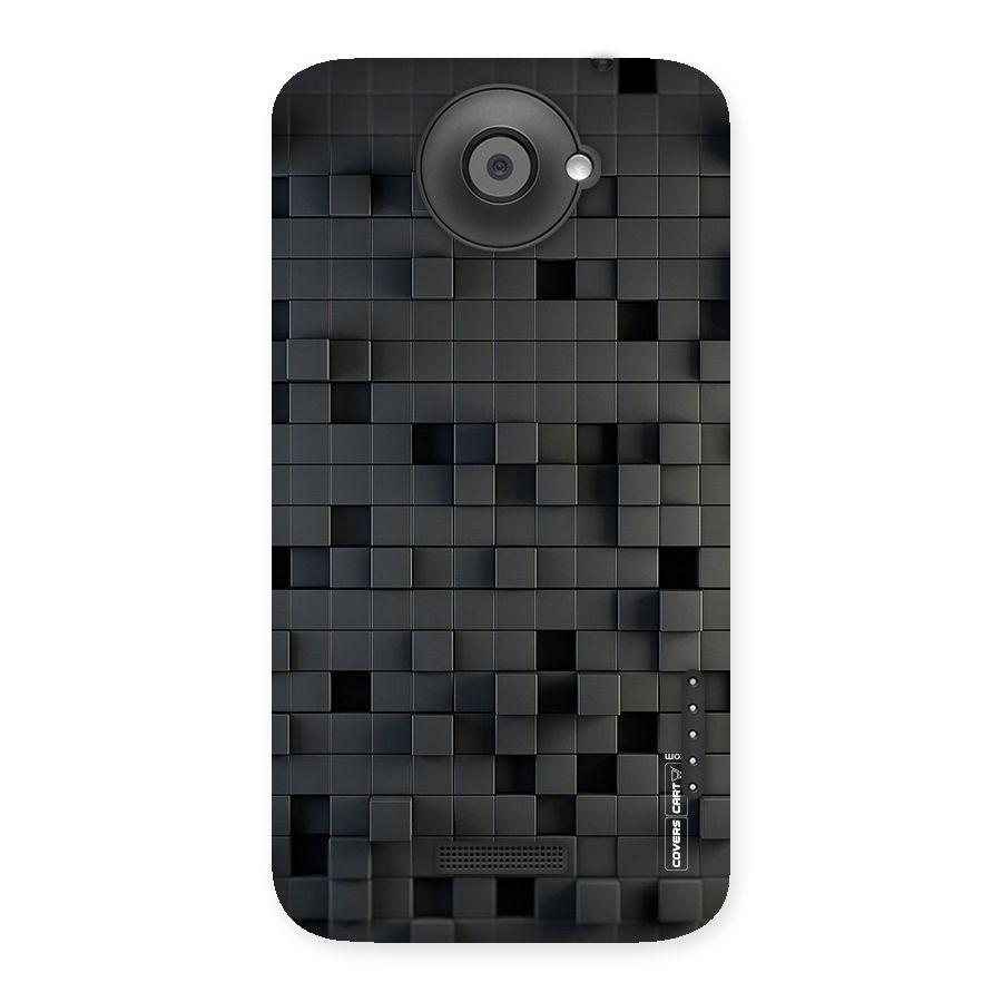 Black Bricks Back Case for HTC One X
