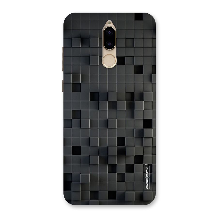 Black Bricks Back Case for Honor 9i