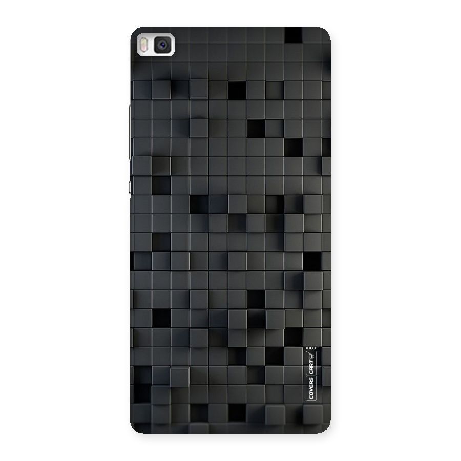 Black Bricks Back Case for Huawei P8