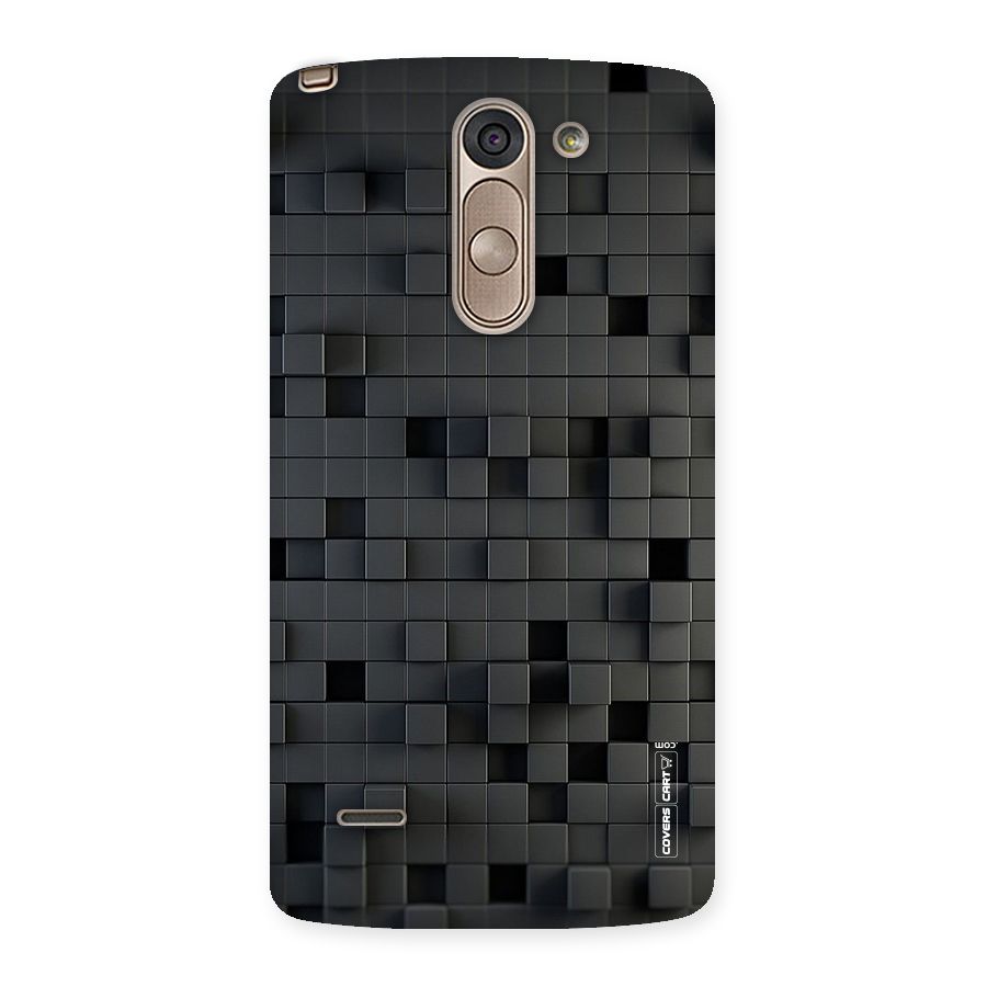 Black Bricks Back Case for LG G3 Stylus