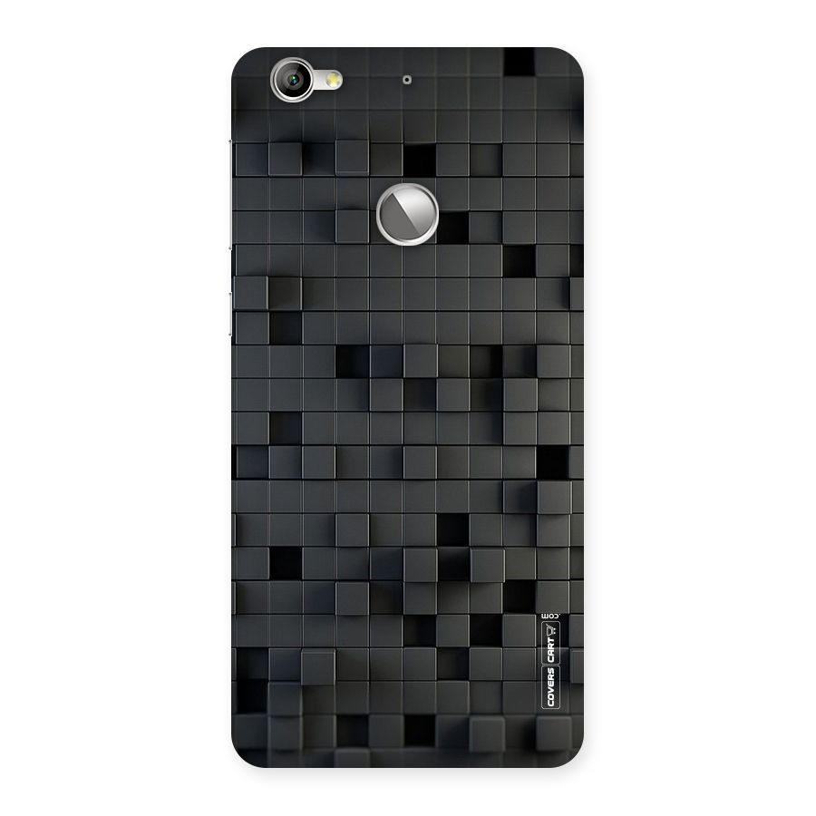 Black Bricks Back Case for LeTV Le 1s