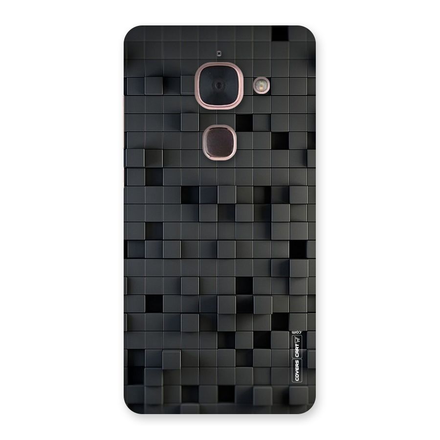 Black Bricks Back Case for Le Max 2