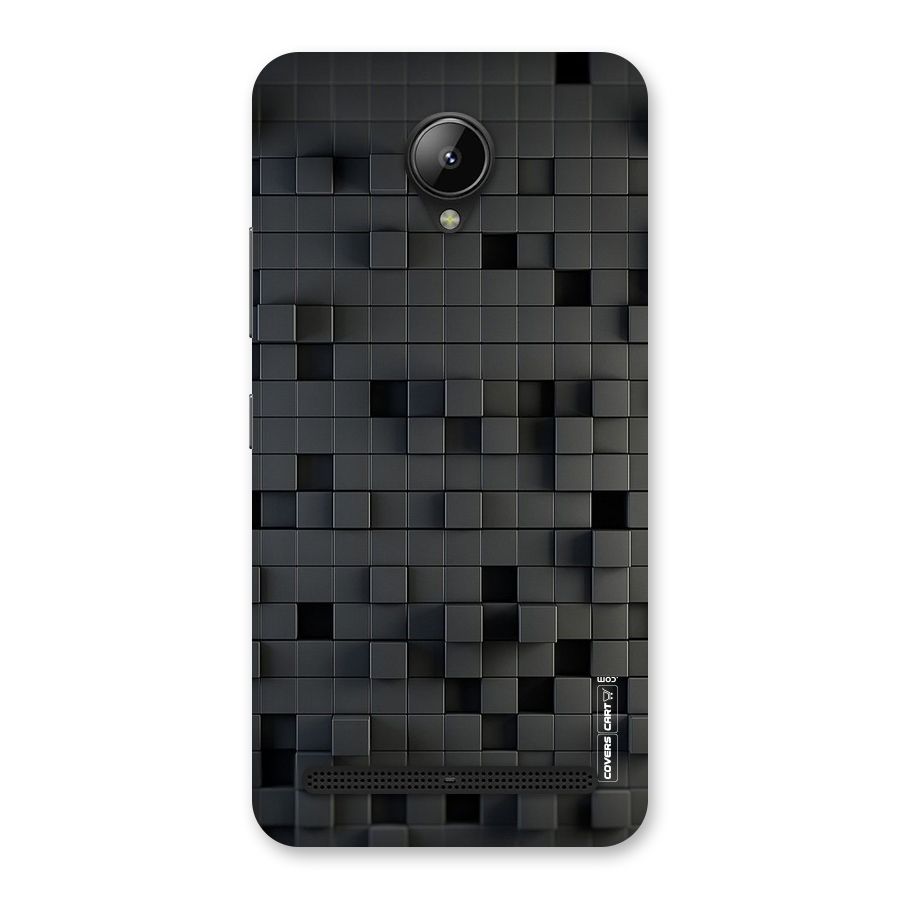 Black Bricks Back Case for Lenovo C2