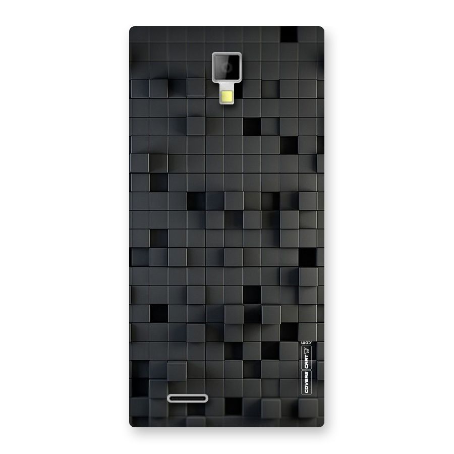 Black Bricks Back Case for Micromax Canvas Xpress A99