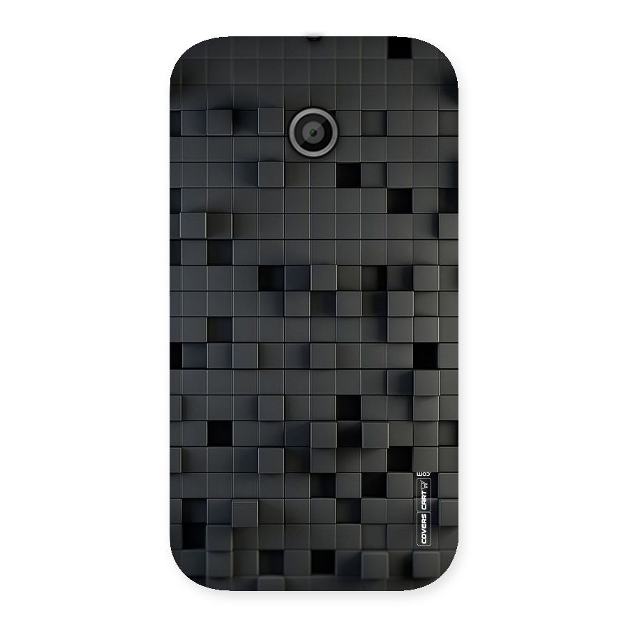 Black Bricks Back Case for Moto E