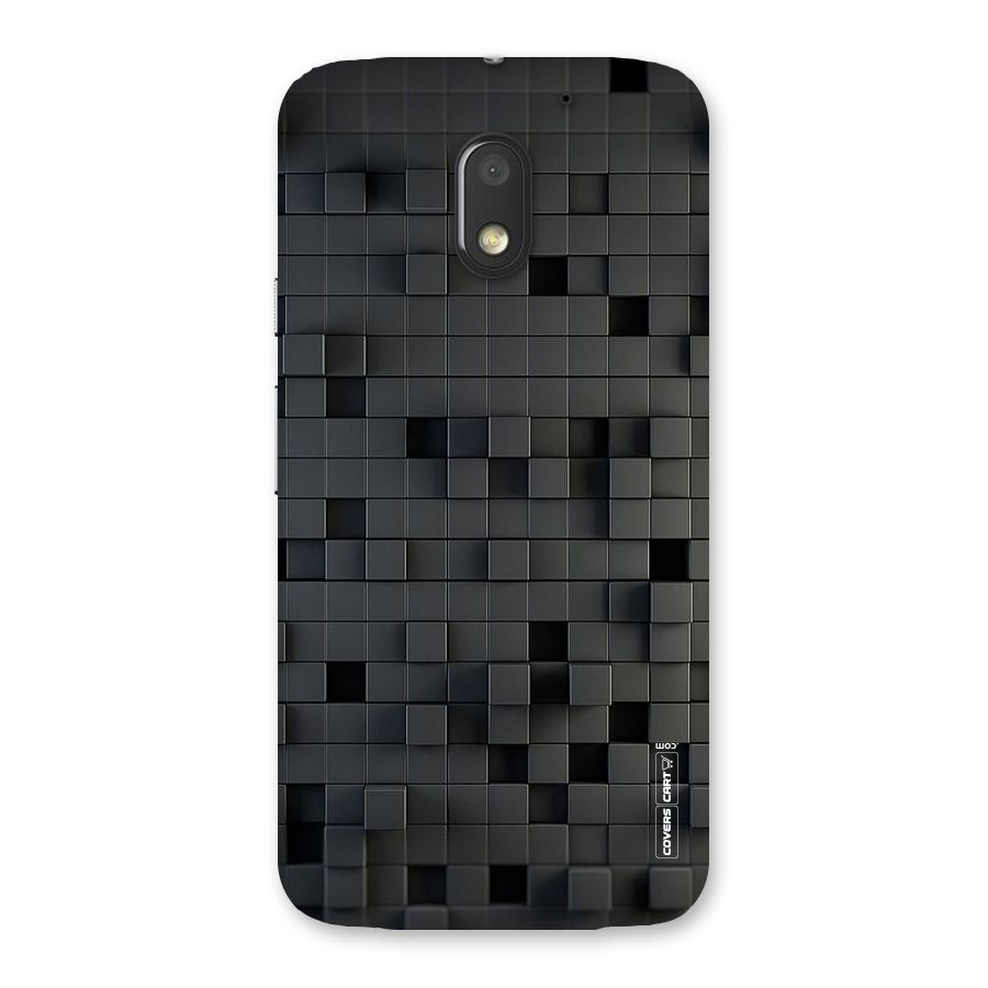 Black Bricks Back Case for Moto E3 Power