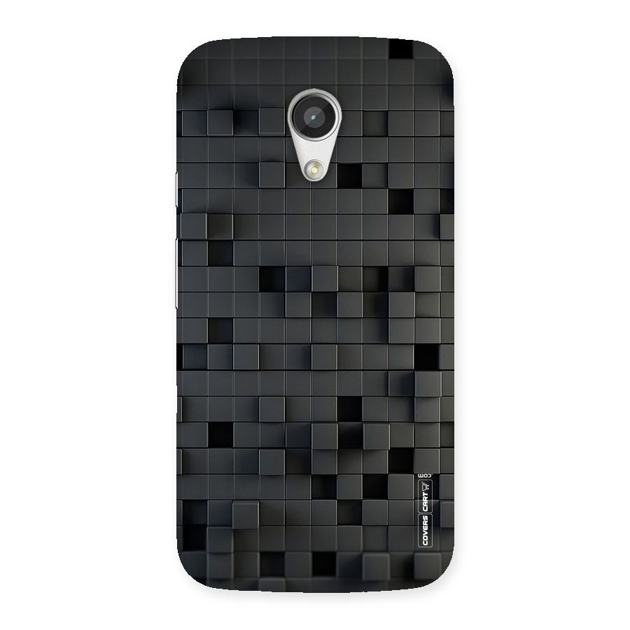 Black Bricks Back Case for Moto G 2nd Gen