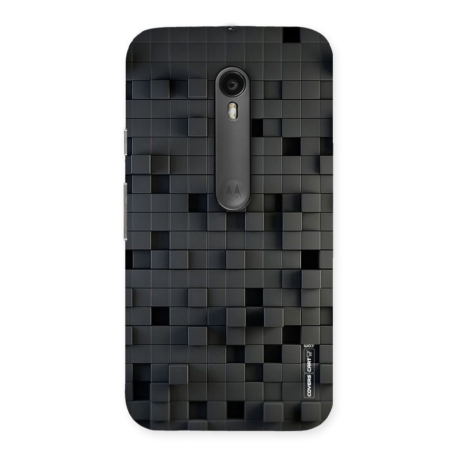 Black Bricks Back Case for Moto G Turbo