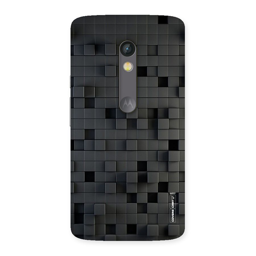 Black Bricks Back Case for Moto X Play