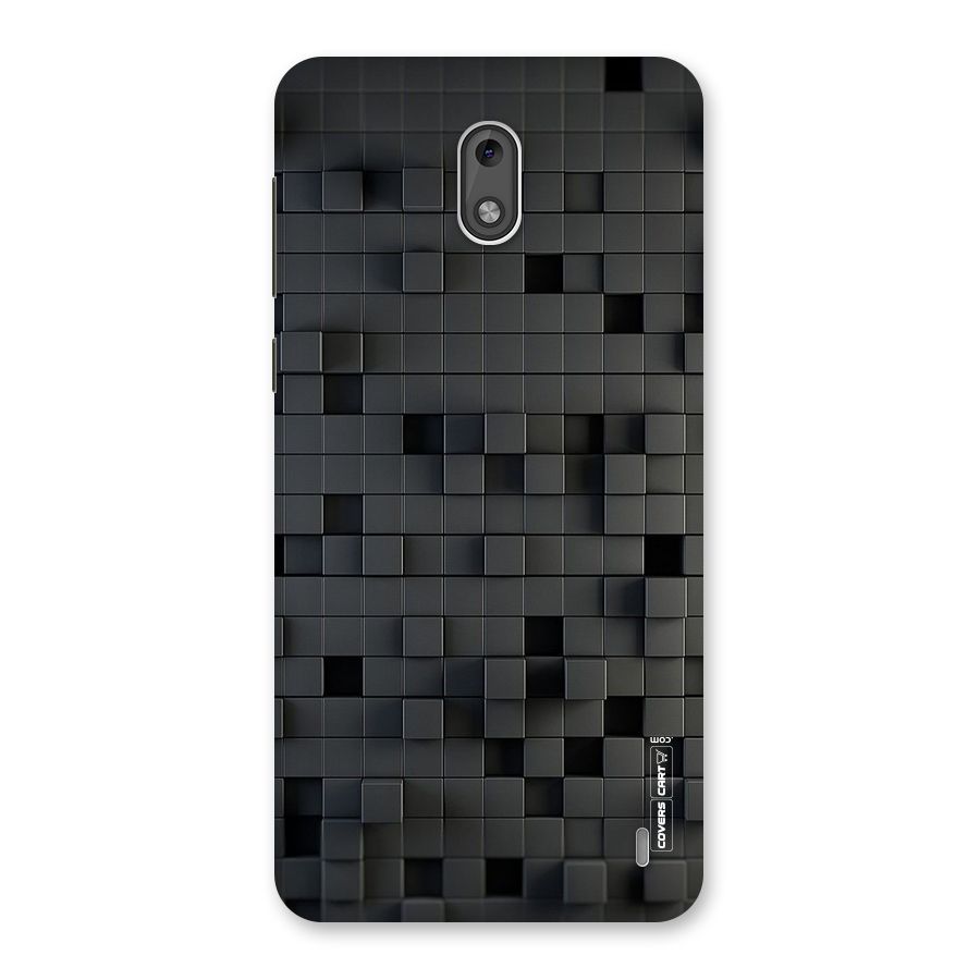 Black Bricks Back Case for Nokia 2