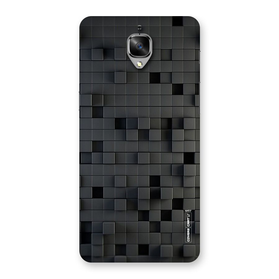 Black Bricks Back Case for OnePlus 3