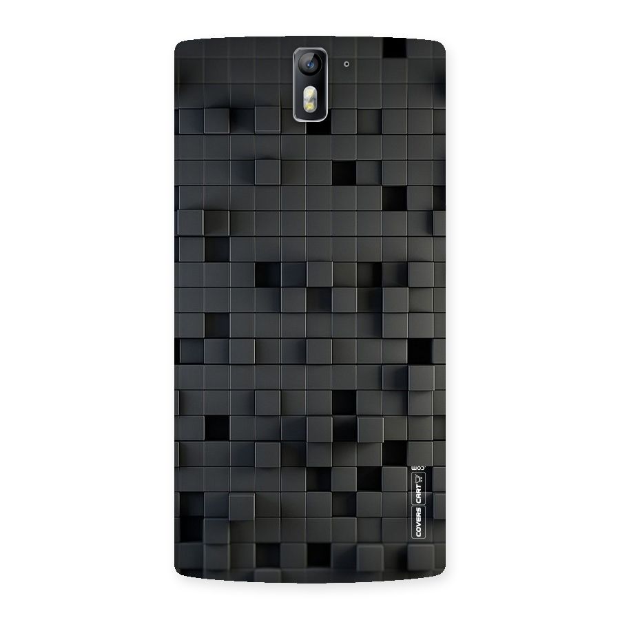 Black Bricks Back Case for One Plus One