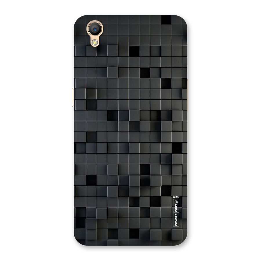Black Bricks Back Case for Oppo A37