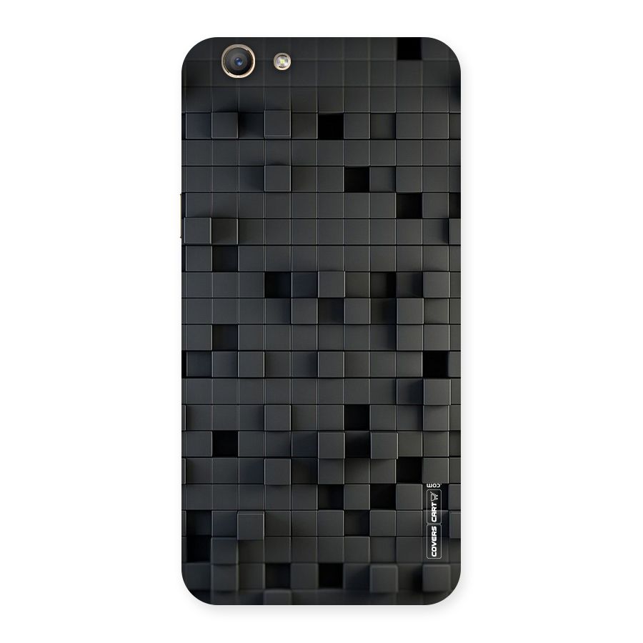 Black Bricks Back Case for Oppo F1s