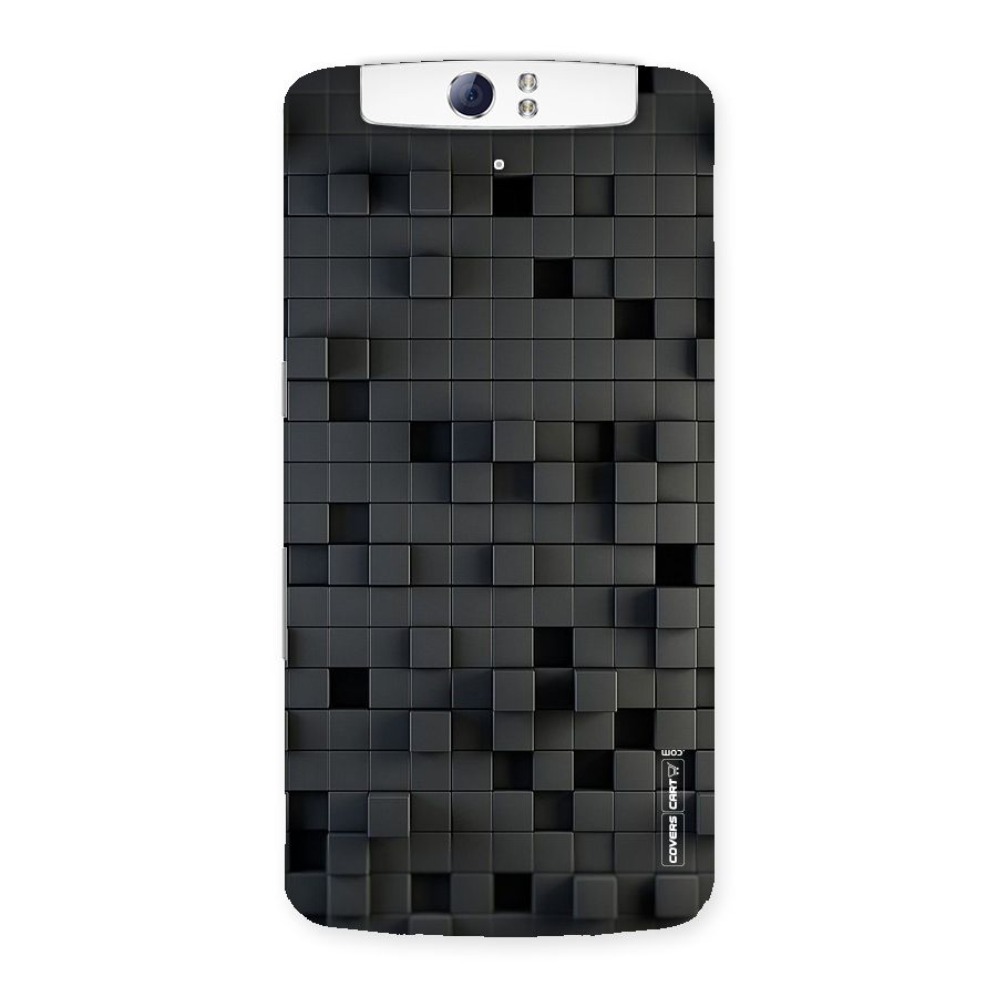 Black Bricks Back Case for Oppo N1