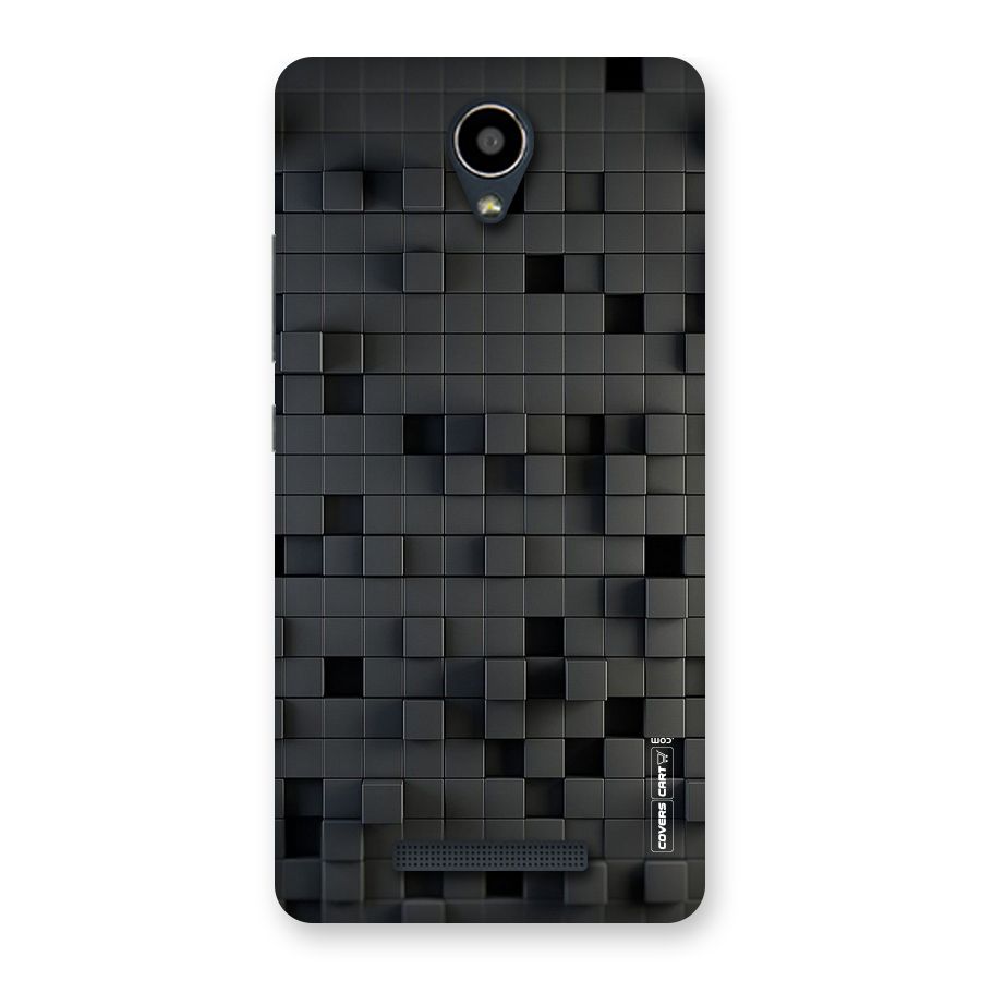 Black Bricks Back Case for Redmi Note 2