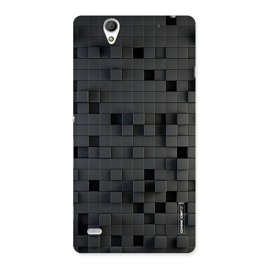 Black Bricks Back Case for Sony Xperia C4