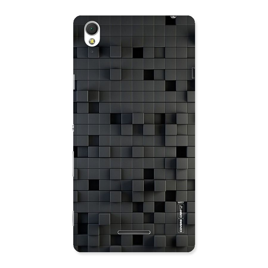 Black Bricks Back Case for Sony Xperia T3