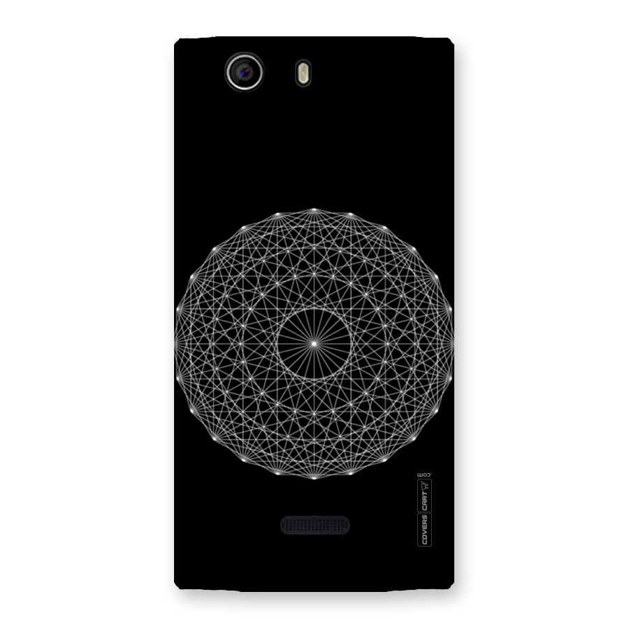 Black Clipart Back Case for Canvas Nitro 2 E311