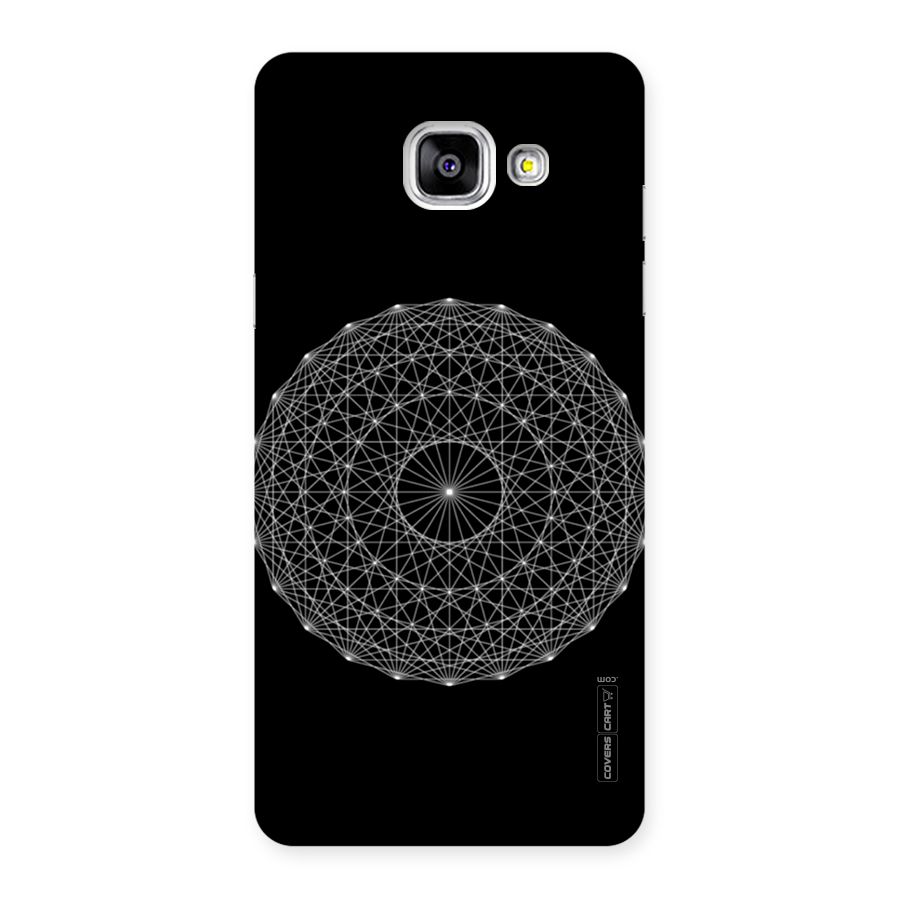 Black Clipart Back Case for Galaxy A5 2016