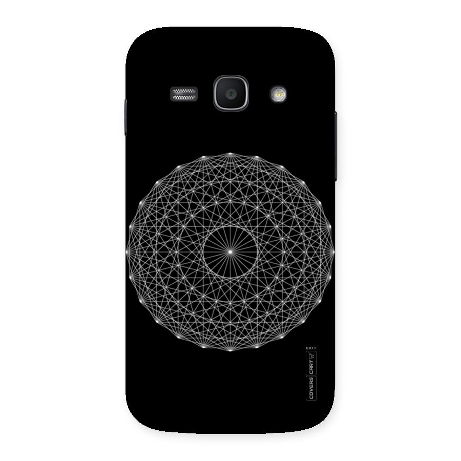 Black Clipart Back Case for Galaxy Ace 3