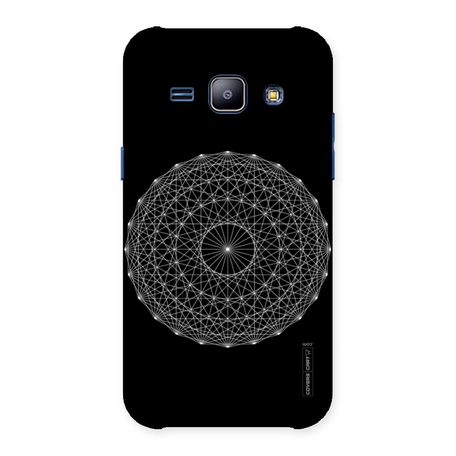 Black Clipart Back Case for Galaxy J1