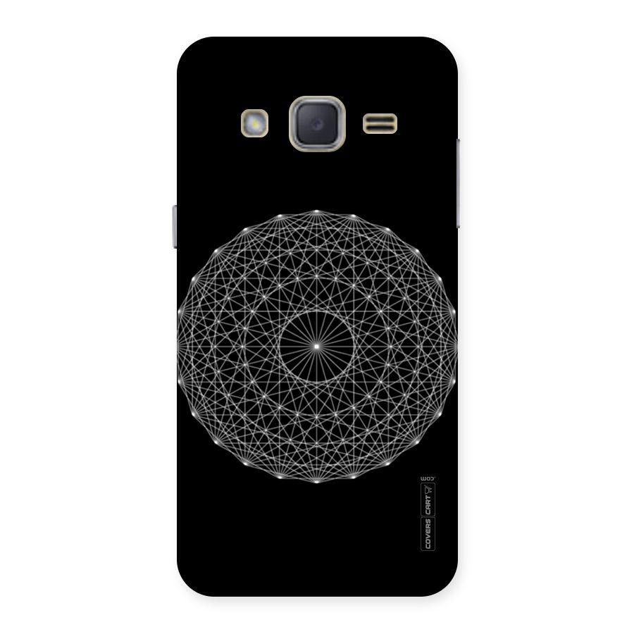 Black Clipart Back Case for Galaxy J2
